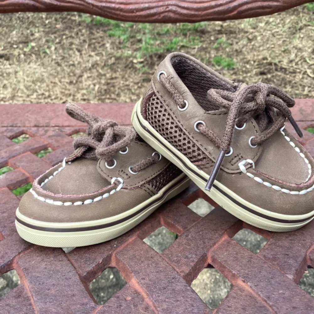 Sperry Infant Size 1 Leather Top Siders